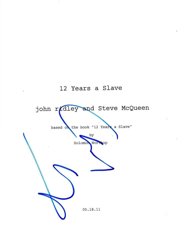 Chiwetel Ejiofor Authentic Autographed '12 Years A Slave' Script - Prime Time Signatures - TV & Film