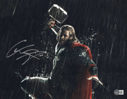 Chris Hemsworth Signed 11x14 Photo from Thor Beckett COA - Item #31