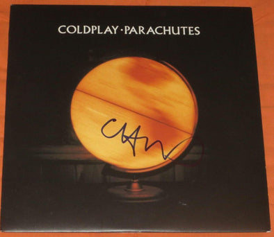 Chris Martin of Coldplay Authentic Autographed Vinyl Record - Prime Time Signatures - Music