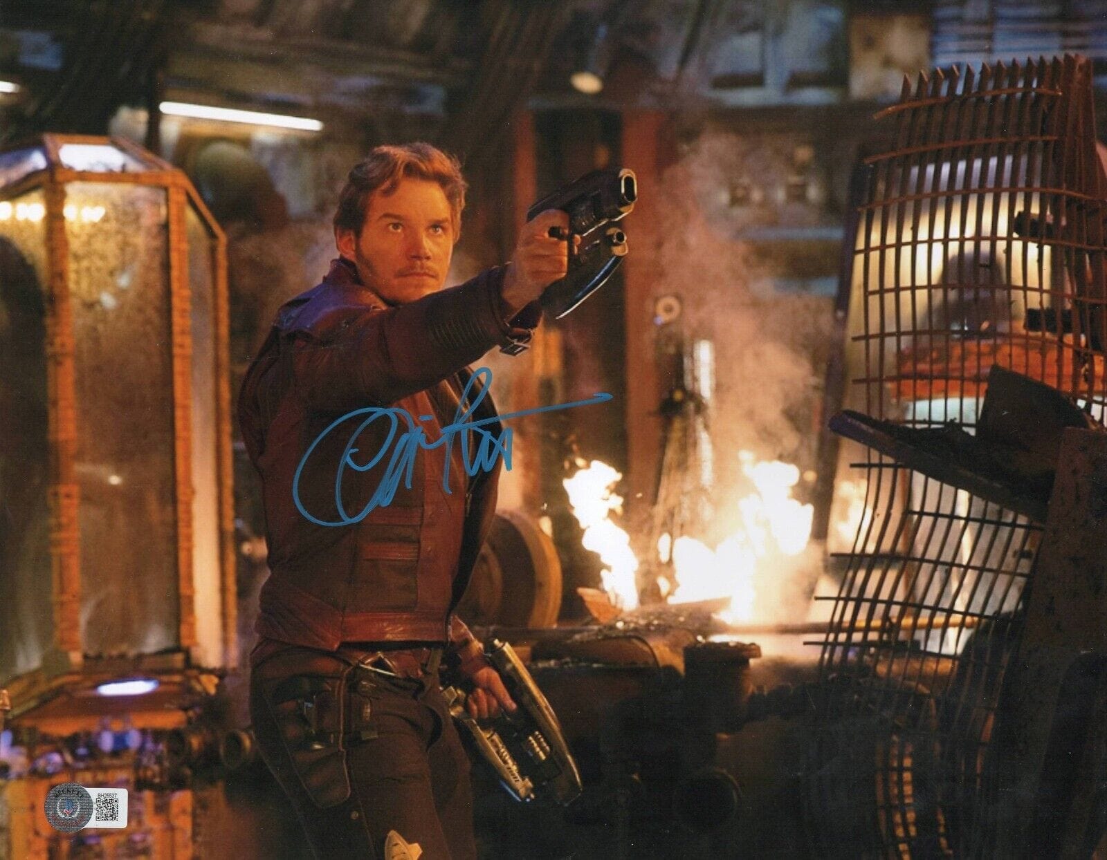 Chris Pratt Signed 11x14 Photo from Guardians of the Galaxy Beckett COA - Item #2