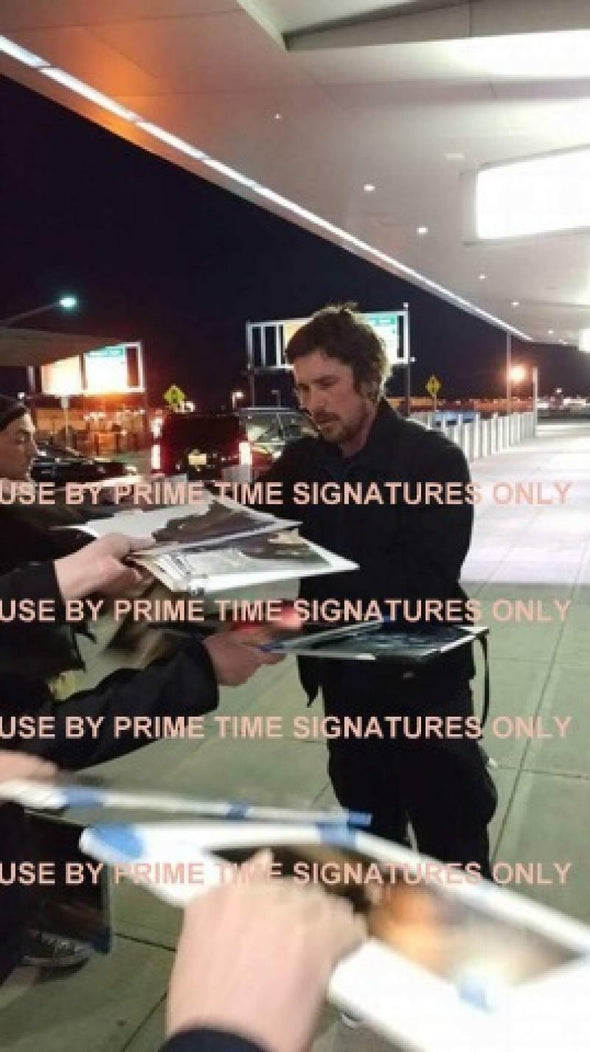 Christian Bale Authentic Autographed 11x14 Photo - Prime Time Signatures - TV & Film