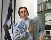 Christian Bale Signed 11x14 Photo from American Psycho Beckett COA - Item #12
