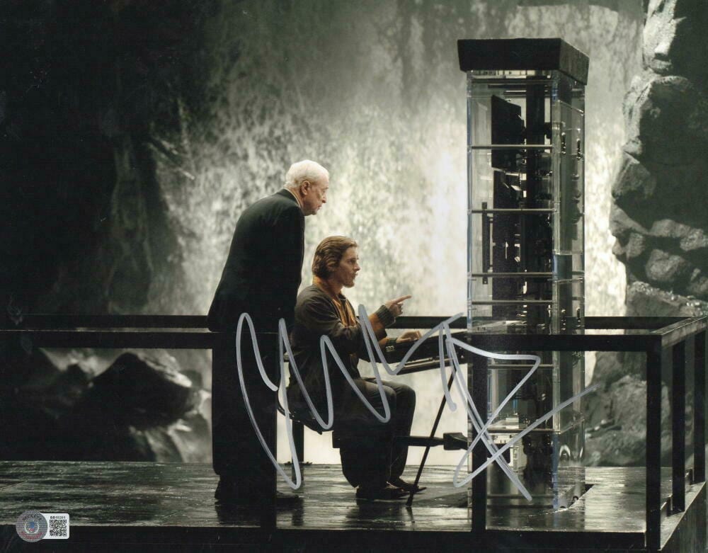 Christian Bale Signed 11x14 Photo from The Dark Knight Beckett COA - Item #58
