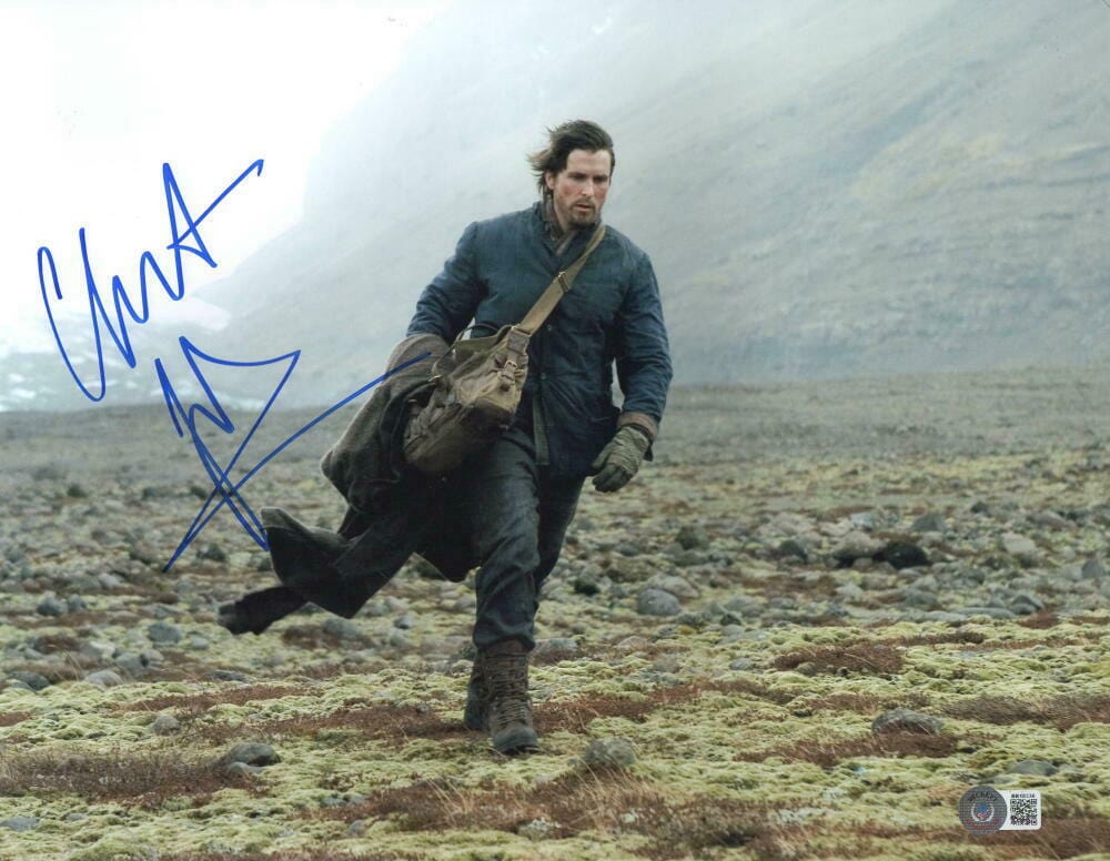 Christian Bale Signed 11x14 Photo from The Dark Knight Beckett COA - Item #41