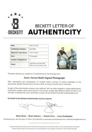 Christian Bale Signed 11x14 Photo from Ford V Ferrari Beckett COA - Detail View