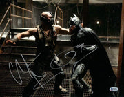 Christian Bale & Tom Hardy Authentic Autographed 11x14 Photo - Prime Time Signatures - TV & Film
