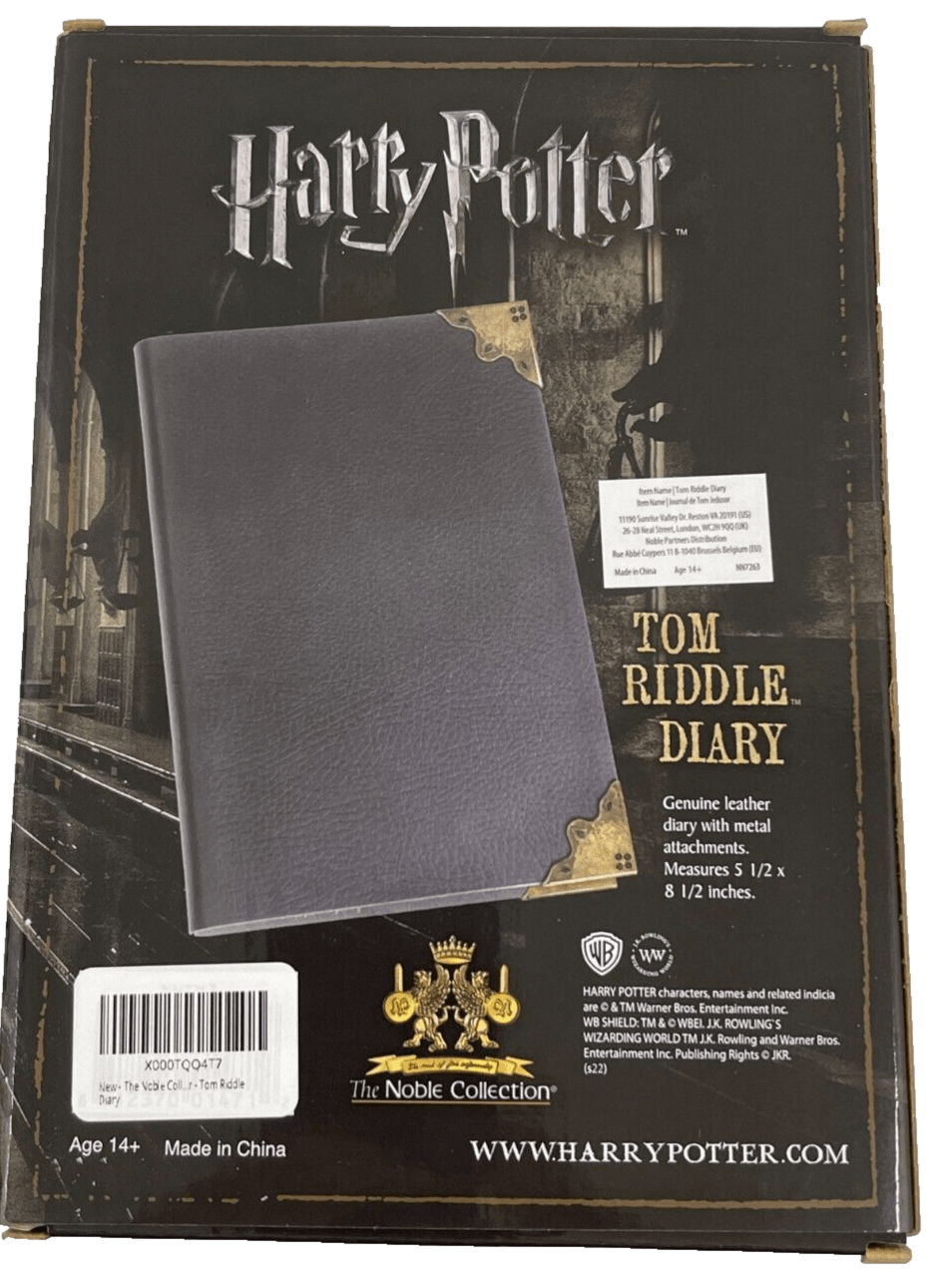 Tom Riddle Signiture Christian Coulson Signed Tom Riddle Diary - Beckett COA