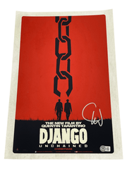 Christoph Waltz Signed 12x18 Photo from Django Unchained Beckett COA