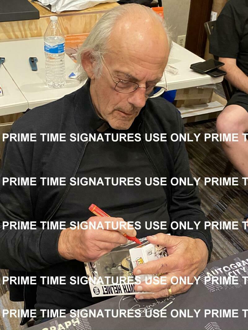 Christopher Lloyd Authentic Autographed Doc 2015 960 Funko Pop! Figure - Prime Time Signatures - TV & Film