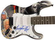 Christopher Lloyd Signed Guitar from Back to the Future Beckett COA - Item #2