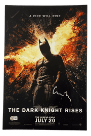 Christopher Nolan Signed 12x18 Photo from The Dark Knight Rises Beckett COA