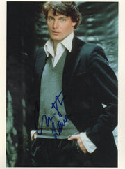 Christopher Reeve Signed 8x10 Photo from Superman Beckett COA