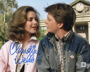 Claudia Wells Signed 8x10 Photo from Back to the Future Beckett COA - Item #10