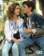 Claudia Wells Signed 8x10 Photo from Back to the Future Beckett COA - Item #7