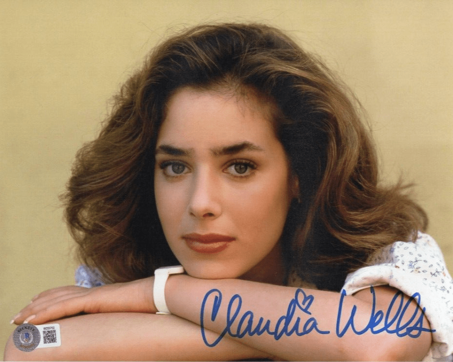 Claudia Wells Signed 8x10 Photo from Back to the Future Beckett COA - Item #3