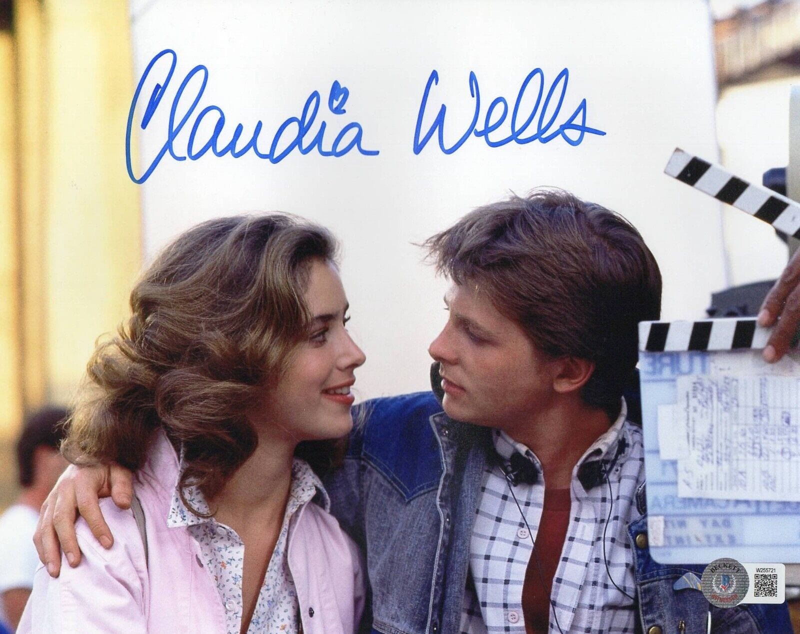 Claudia Wells Signed 8x10 Photo from Back to the Future Beckett COA - Item #2