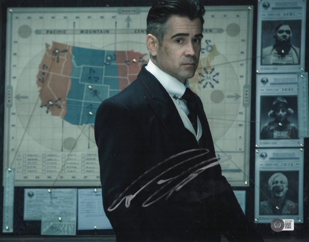 Colin Farrell Signed 11x14 Photo from Fantastic Beasts Beckett COA - Item #2
