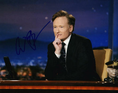 Conan O'Brien Authentic Autographed 8x10 Photo - Prime Time Signatures - TV & Film