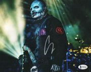 Corey Taylor of Slipknot Signed 8x10 Photo Beckett COA - Item #13