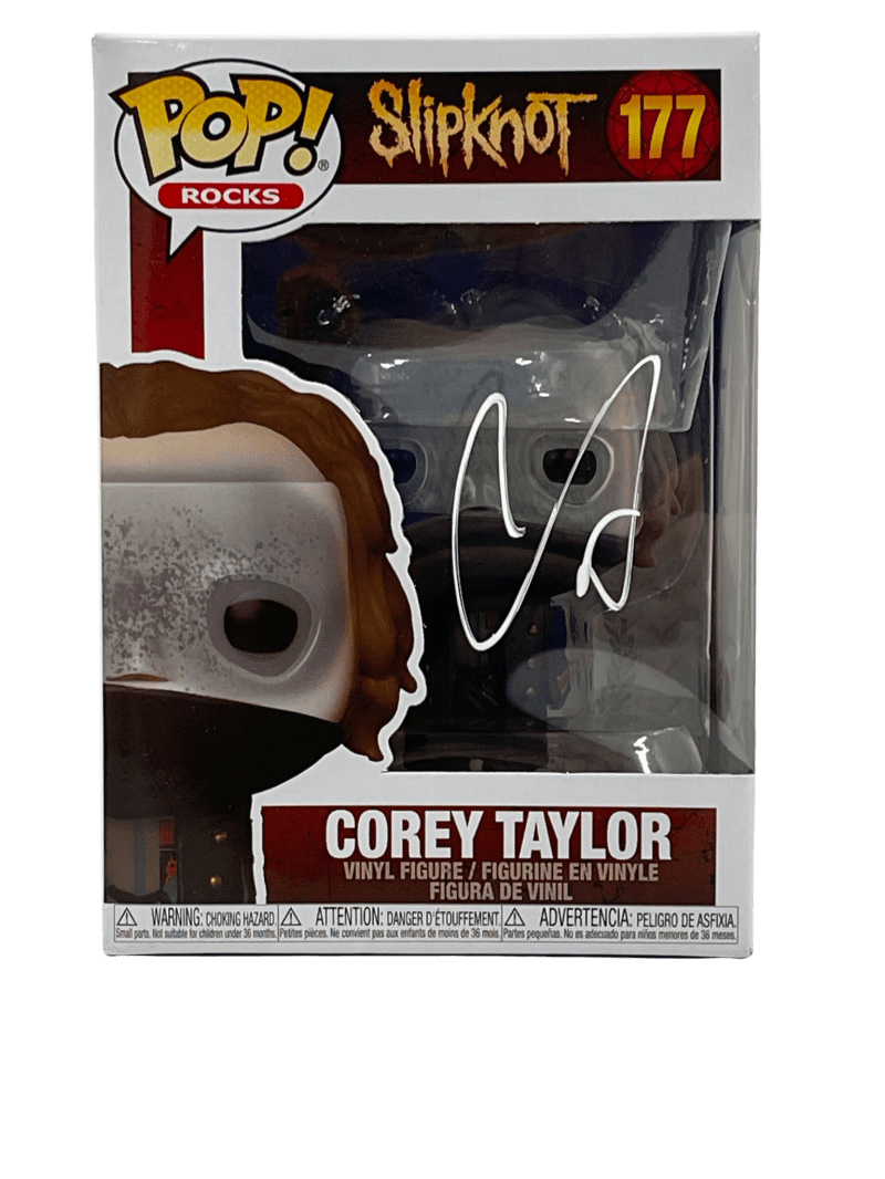 Corey Taylor of Slipknot Authentic Autographed Corey Taylor Slipknot 177 Funko Pop Figure #6
