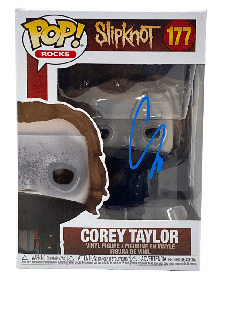 Corey Taylor of Slipknot Authentic Autographed Corey Taylor Slipknot 177 Funko Pop Figure #5