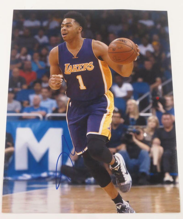 D'Angelo Russell Authentic Autographed 11x14 Photo - Prime Time Signatures - Sports