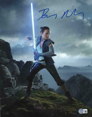 Daisy Ridley Signed 11x14 Photo from Star Wars Beckett COA - Item #1