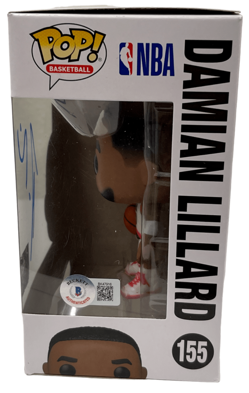 Damian Lillard Signed Portland Trailblazers Funko display picture 3