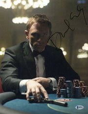 Daniel Craig Signed 11x14 Photo from James Bond Beckett COA - Item #22