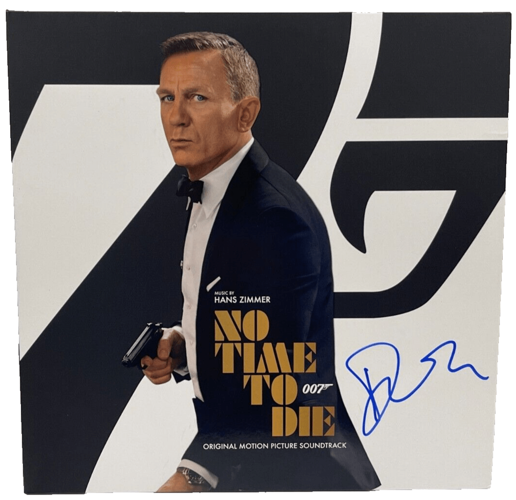 Daniel Craig Authentic Autographed Vinyl Record