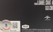 Daniel Craig Signed Vinyl Record Beckett COA - Alternate Angle