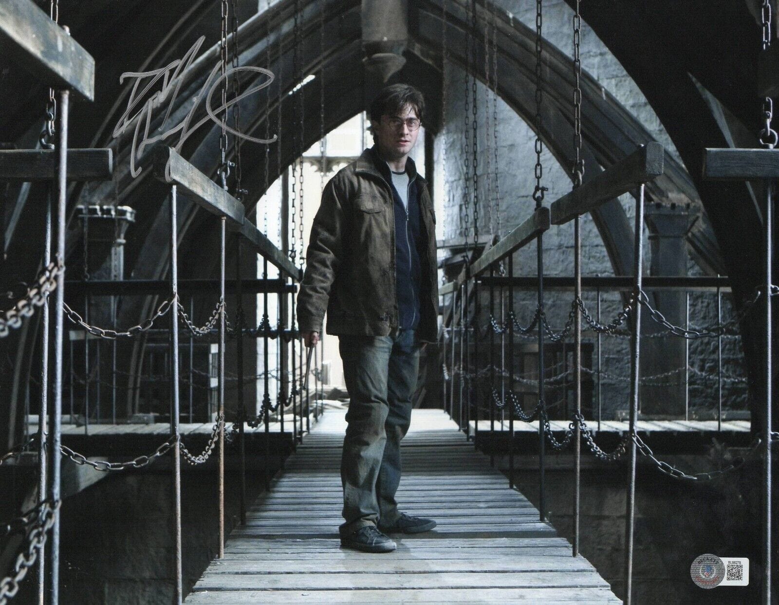 Daniel Radcliffe Signed 11x14 Photo from Harry Potter Beckett COA - Item #11
