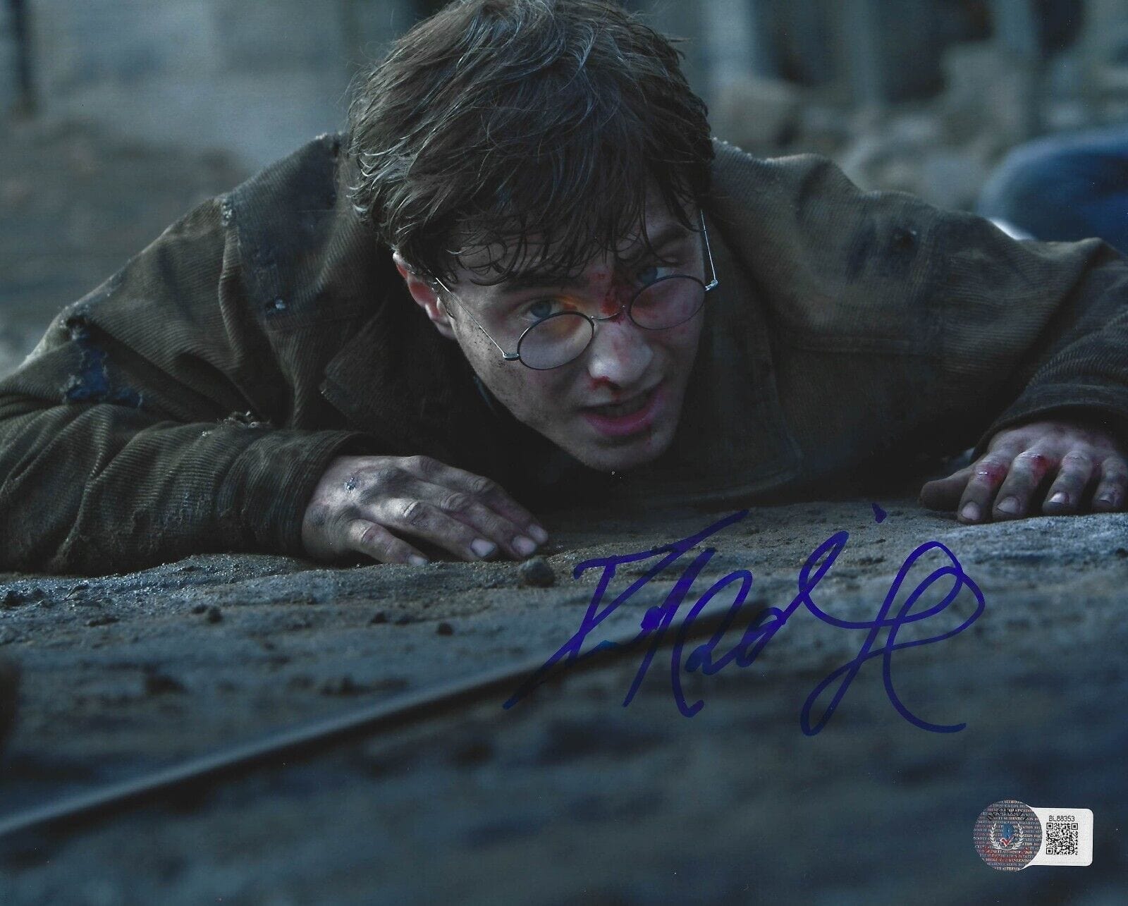 Daniel Radcliffe Signed 8x10 Photo from Harry Potter Beckett COA - Item #4