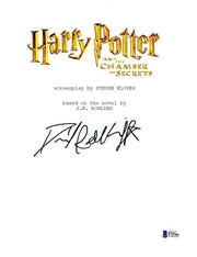 Daniel Radcliffe Authentic Autographed 'Harry Potter and the Chamber of Secrets' Script - Prime Time Signatures - TV & Film