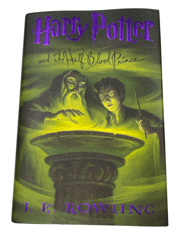 Daniel Radcliffe Signed Book from Harry Potter Beckett COA - Item #3 - Detail View