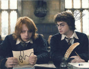 Daniel Radcliffe, Rupert Grint Authentic Autographed 11x14 Photo - Prime Time Signatures - TV & Film