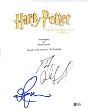 Daniel Radcliffe & Rupert Grint Authentic Autographed Harry Potter & The Sorcerer's Stone Script #3