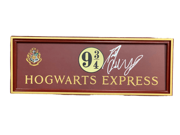Daniel Radcliffe Signed Hogwarts Express 9 3/4 Sign - Prime Time Signatures - TV & Film