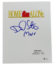 Daniel Stern Signed Script from Home Alone Beckett COA