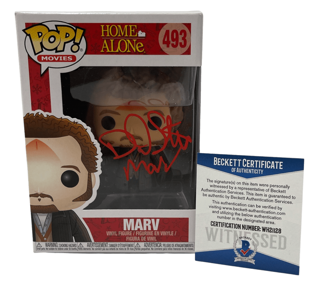 Daniel Stern Authentic Autographed Marv Home Alone 493 Funko Pop Figure