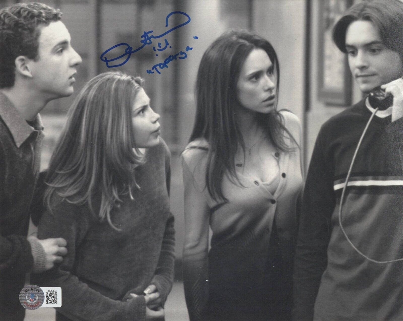 Danielle Fishel Signed 8x10 Photo from Boy Meets World Beckett COA - Item #4