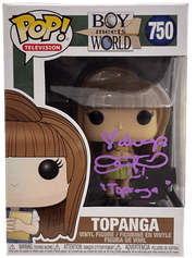 Danielle Fishel Authentic Autographed Topanga Boy Meets World 750 Funko Pop Figure #3
