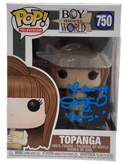 Danielle Fishel Authentic Autographed Topanga Boy Meets World 750 Funko Pop Figure
