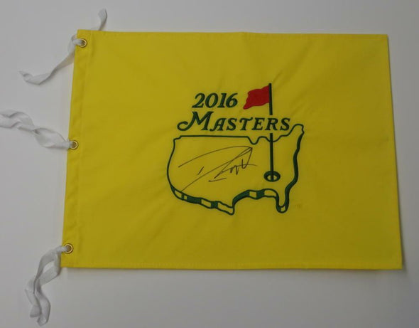 Danny Willett Authentic Autographed 2016 Masters Flag - Prime Time Signatures - Sports