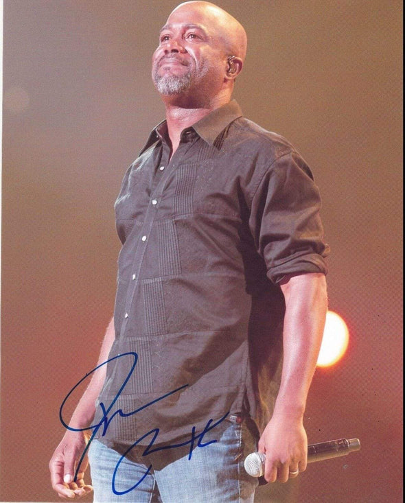 Darius Rucker Authentic Autographed 8x10 Photo - Prime Time Signatures - Music