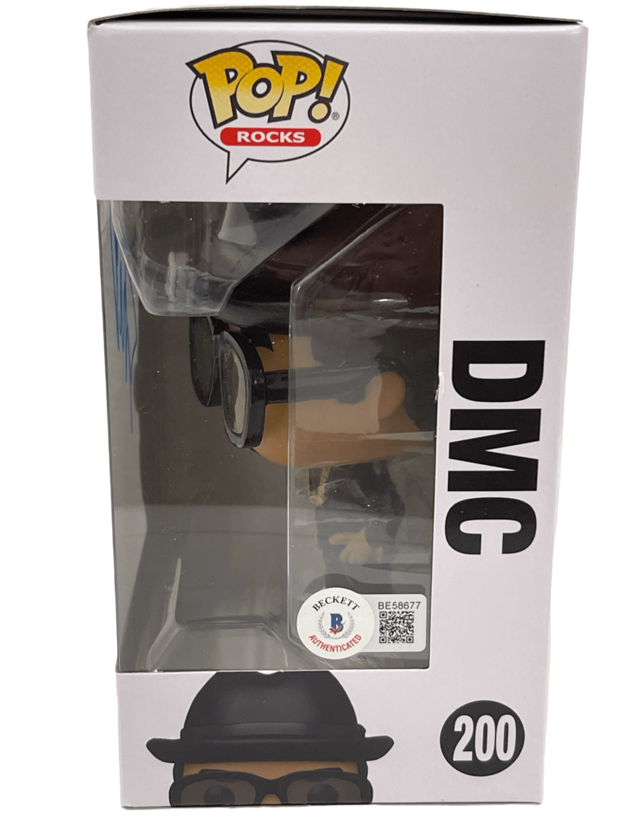 Darryl McDaniels Signed Funko Beckett COA - Detail View