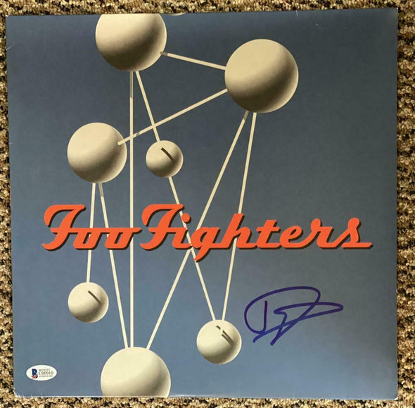 Dave Grohl of Foo Fighters Authentic Autographed Vinyl Record - Prime Time Signatures - Music