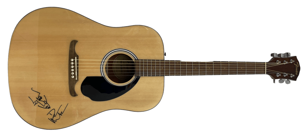 Dave Matthews Authentic Autographed Full Size Acoustic Guitar #2
