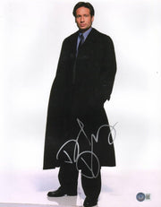 David Duchovny Signed 11x14 Photo from X-Files Beckett COA - Item #2