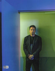 David Duchovny Signed 11x14 Photo from X-Files Beckett COA - Item #1